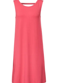 Street One Kleider*Jersey Kleid in Unifarbe intense coral