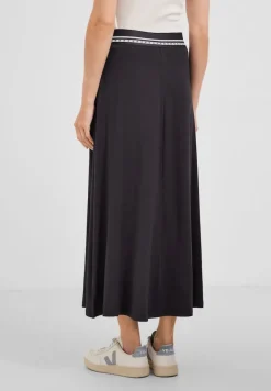 Cecil Röcke*Jersey Maxi Rock carbon grey