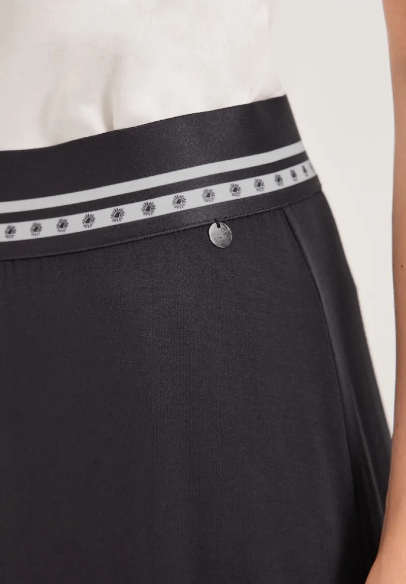 Cecil Röcke*Jersey Maxi Rock carbon grey