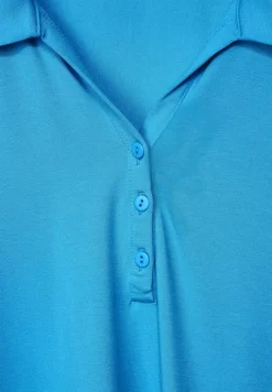 Street One Shirts*Jersey Poloshirt splash blue