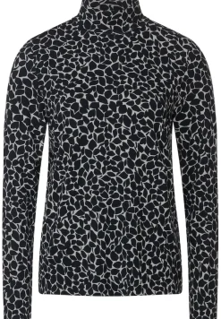 Street One Shirts*Jersey Printshirt deep blue