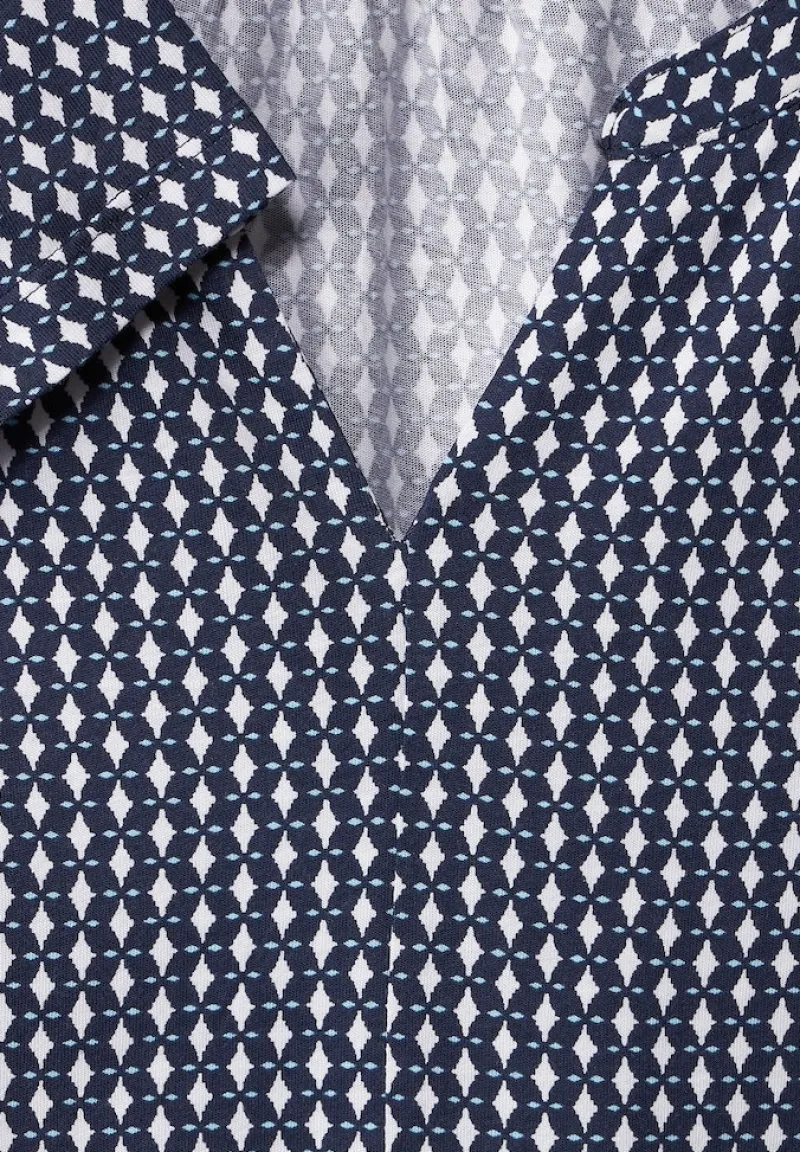 Street One Shirts*Jersey Shirt mit Print deep blue