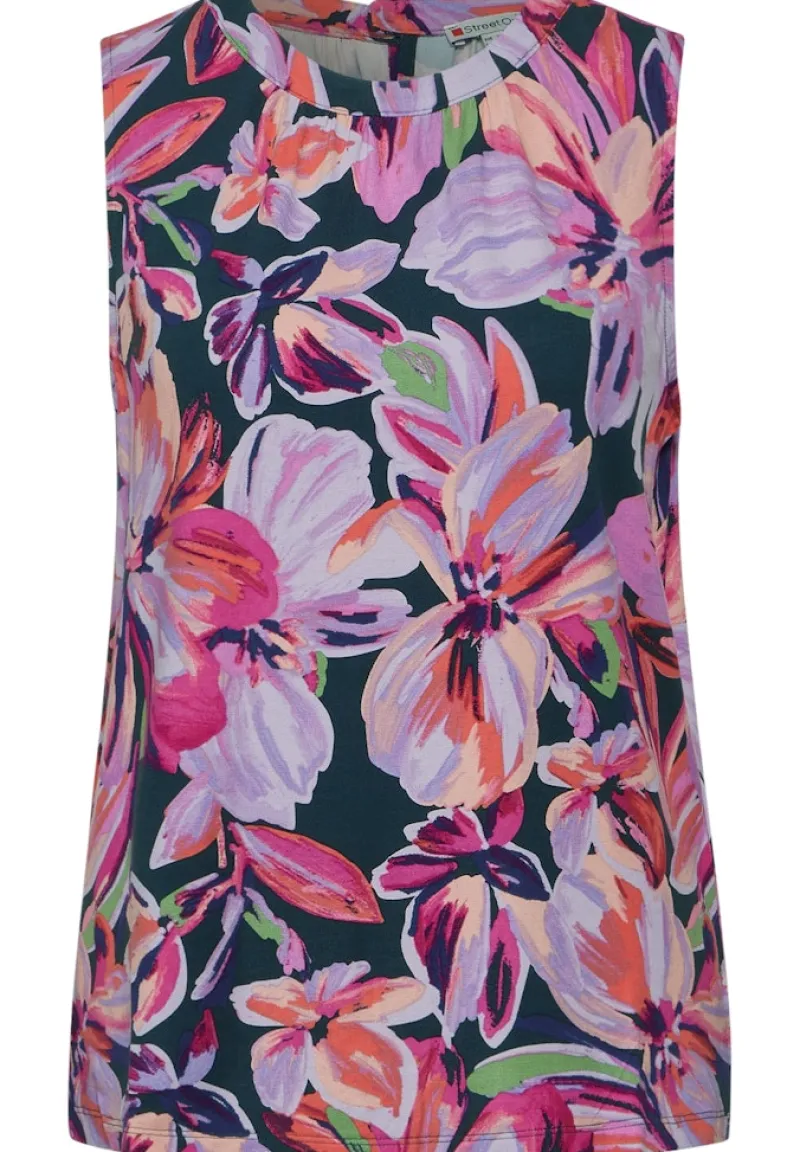 Street One Shirts*Jersey Top mit Print magnolia pink
