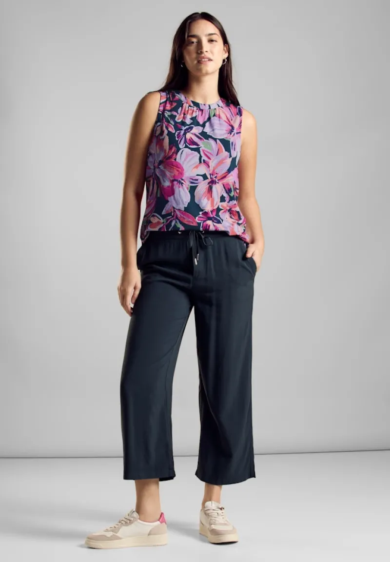 Street One Shirts*Jersey Top mit Print magnolia pink