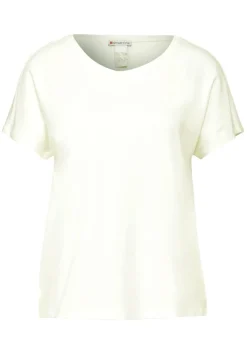 Street One Shirts*Jersey T-Shirt off white