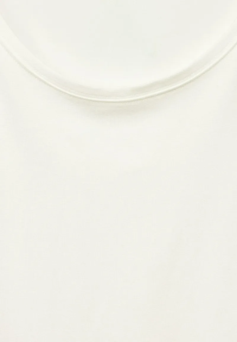 Street One Shirts*Jersey T-Shirt off white