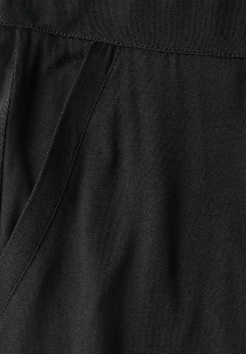 Street One Hosen*Jersey-Hose im Loose Fit Black