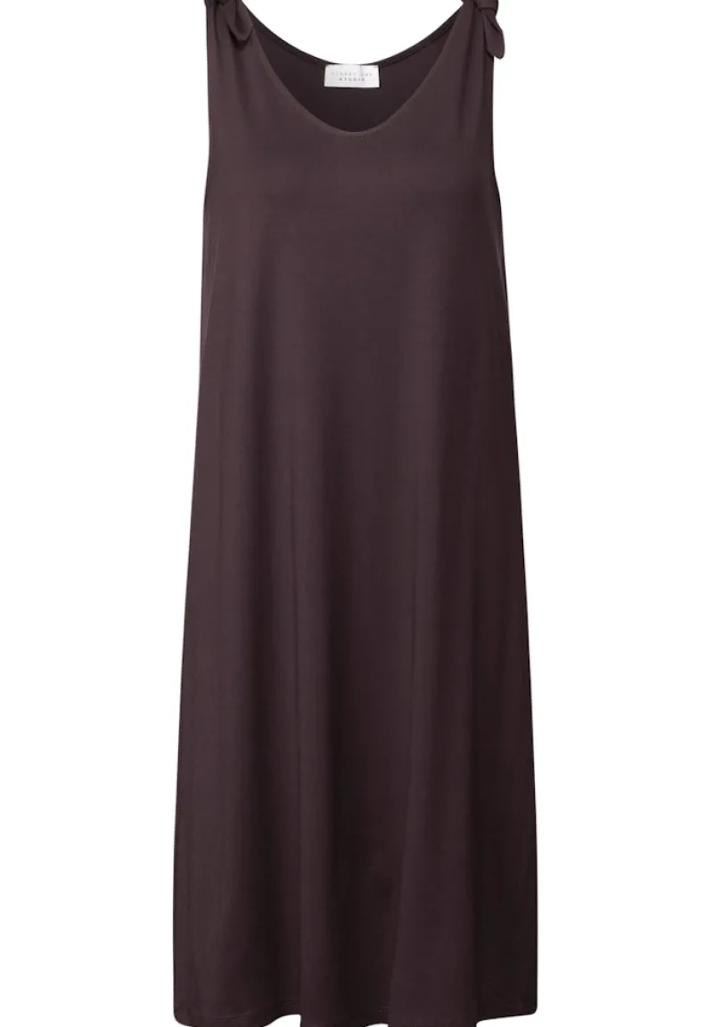 STREET ONE STUDIO Kleider*Jersey-Kleid mit Knoten fudge red