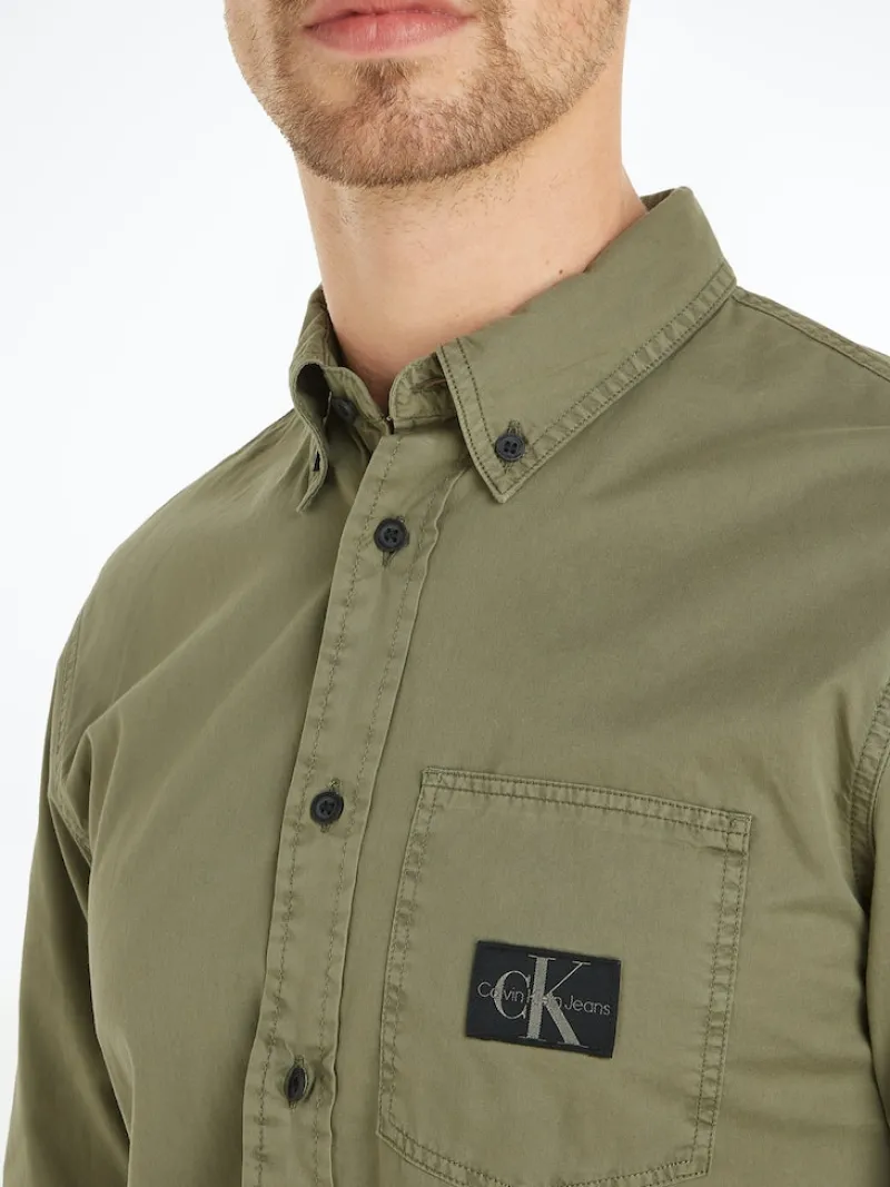 Calvin Klein Jeans Hemden*J30J325772 Dusty Olive