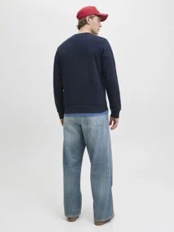 Jack & Jones Pullover & Sweatshirts*JJBRANDY SWEAT CREW NECK LN Sky Captain
