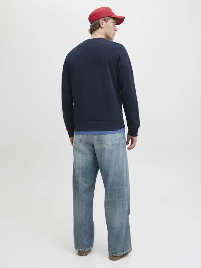 Jack & Jones Pullover & Sweatshirts*JJBRANDY SWEAT CREW NECK LN Sky Captain