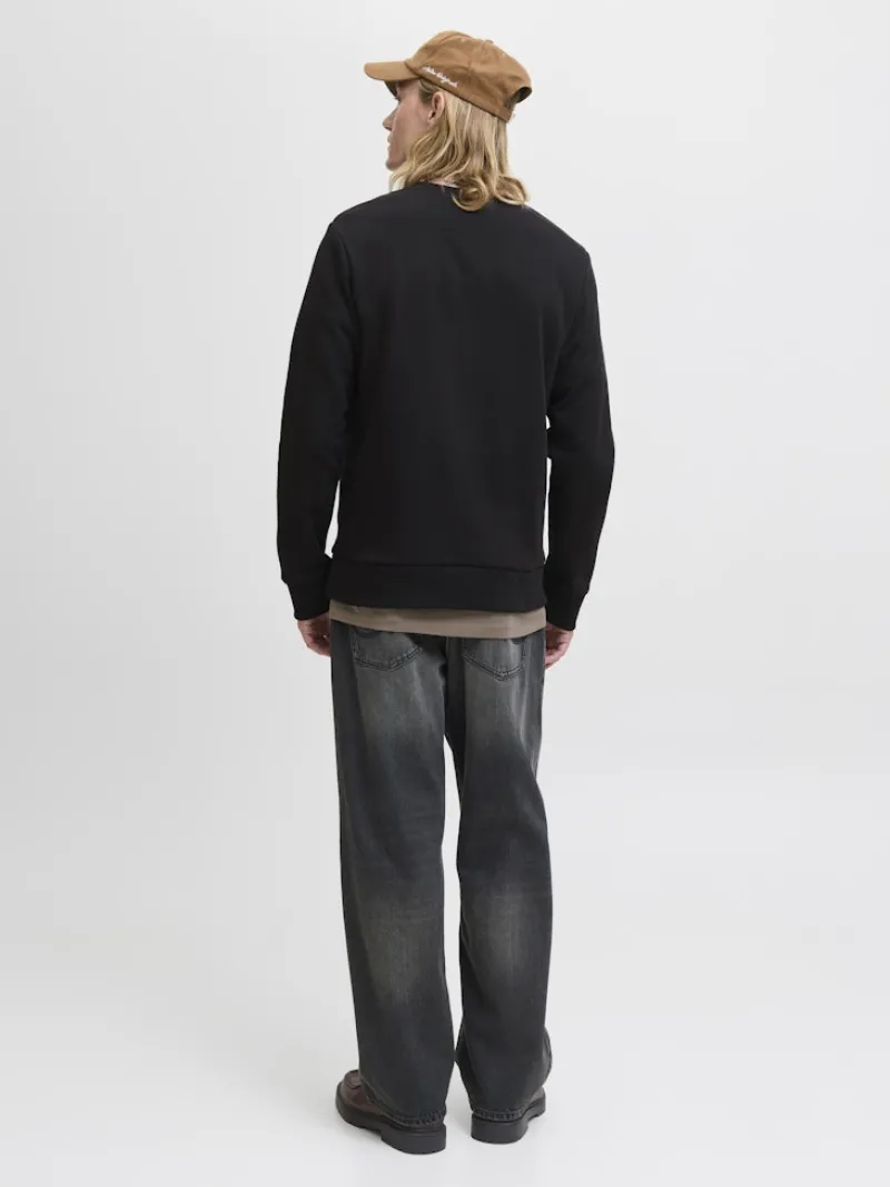 Jack & Jones Pullover & Sweatshirts*JJBRANDY SWEAT CREW NECK LN Black