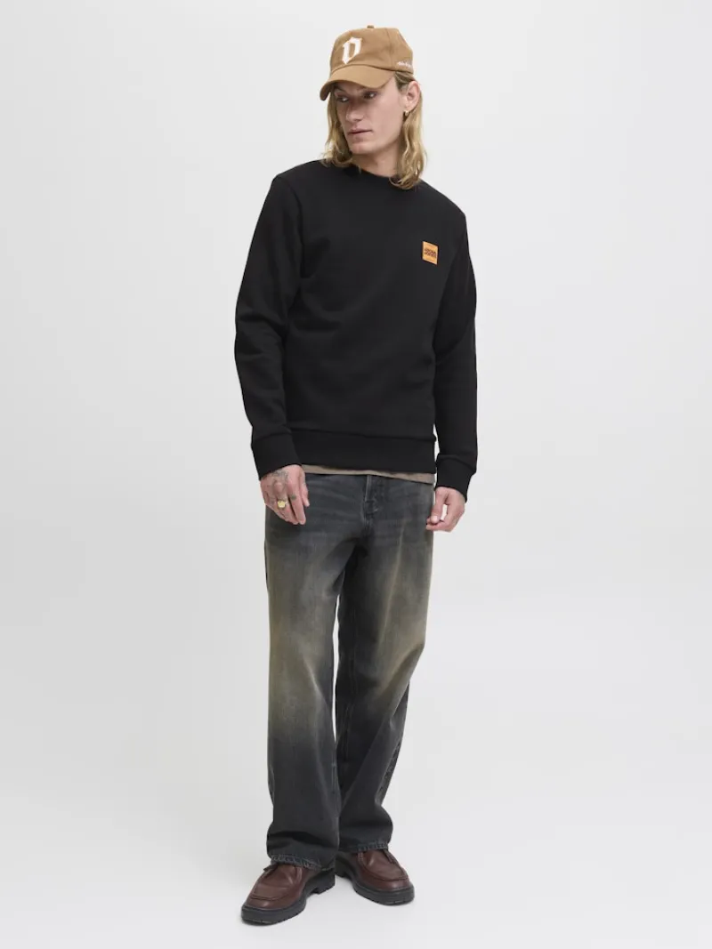 Jack & Jones Pullover & Sweatshirts*JJBRANDY SWEAT CREW NECK LN Black