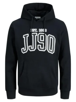 Jack & Jones Pullover & Sweatshirts*JJCEMB SWEAT HOOD Black