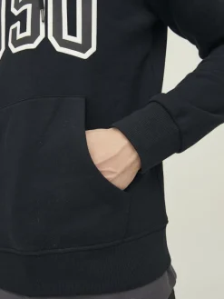 Jack & Jones Pullover & Sweatshirts*JJCEMB SWEAT HOOD Black
