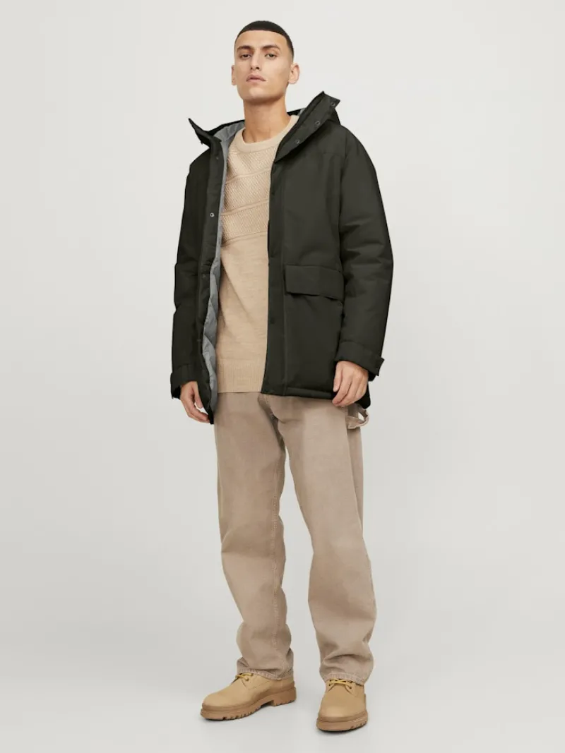 Jack & Jones Jacken*JJCHAMP PARKA JACKET Rosin