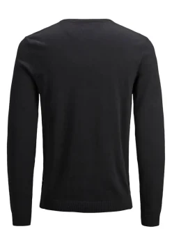Jack & Jones Pullover & Sweatshirts*JJEBASIC KNIT V-NECK NOOS Black