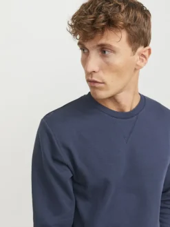 Jack & Jones Pullover & Sweatshirts*JJEBASIC SWEAT CREW NECK NOOS Navy Blazer