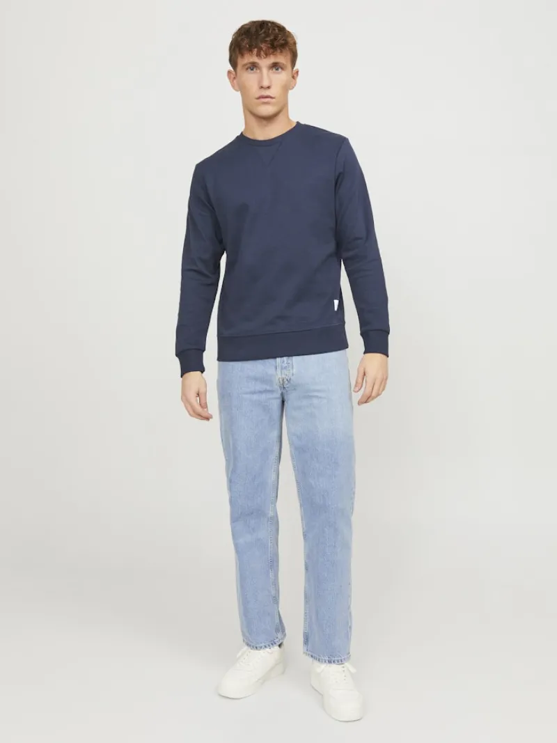 Jack & Jones Pullover & Sweatshirts*JJEBASIC SWEAT CREW NECK NOOS Navy Blazer