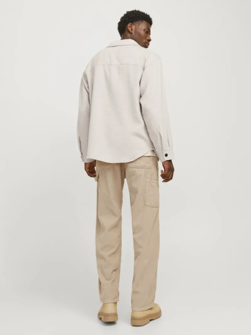 Jack & Jones Hemden*JJEBRADLEY OLLIE OVERSHIRT LS NOOS Peyote