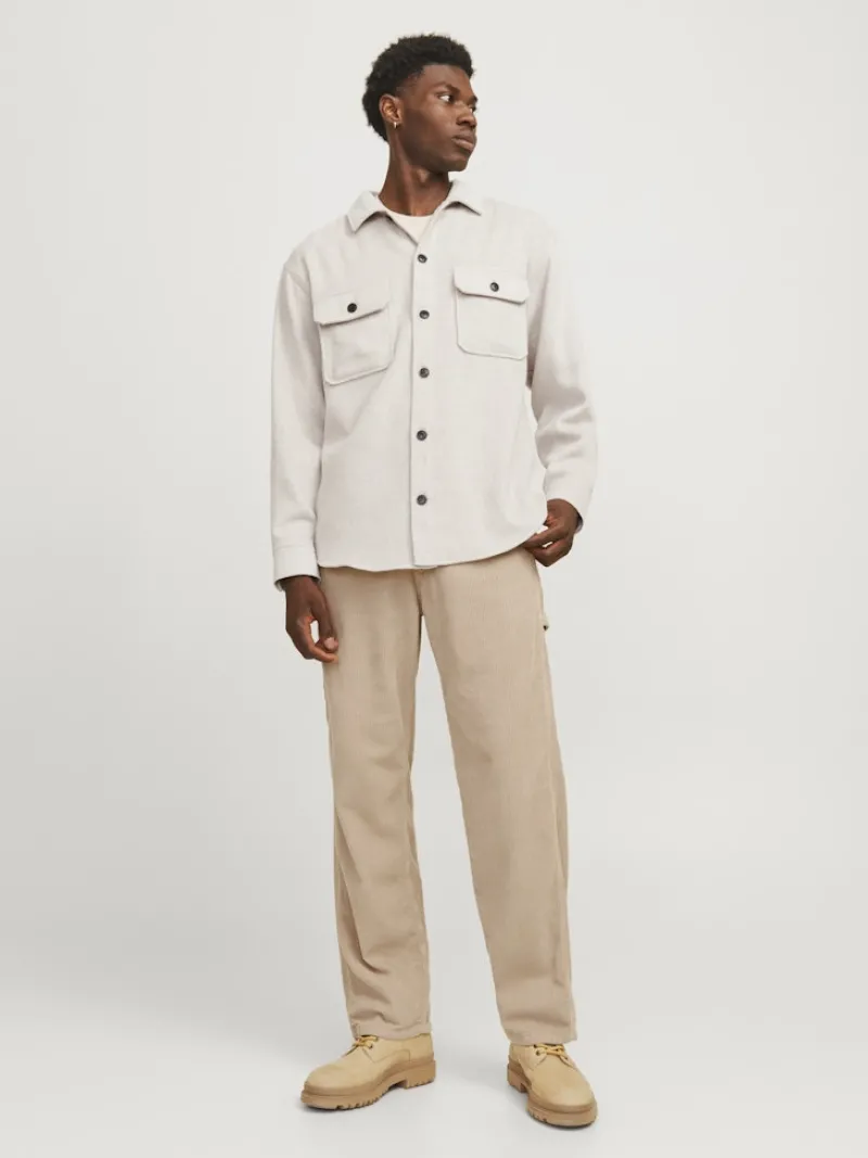 Jack & Jones Hemden*JJEBRADLEY OLLIE OVERSHIRT LS NOOS Peyote