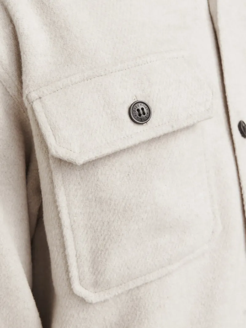 Jack & Jones Hemden*JJEBRADLEY OLLIE OVERSHIRT LS NOOS Peyote