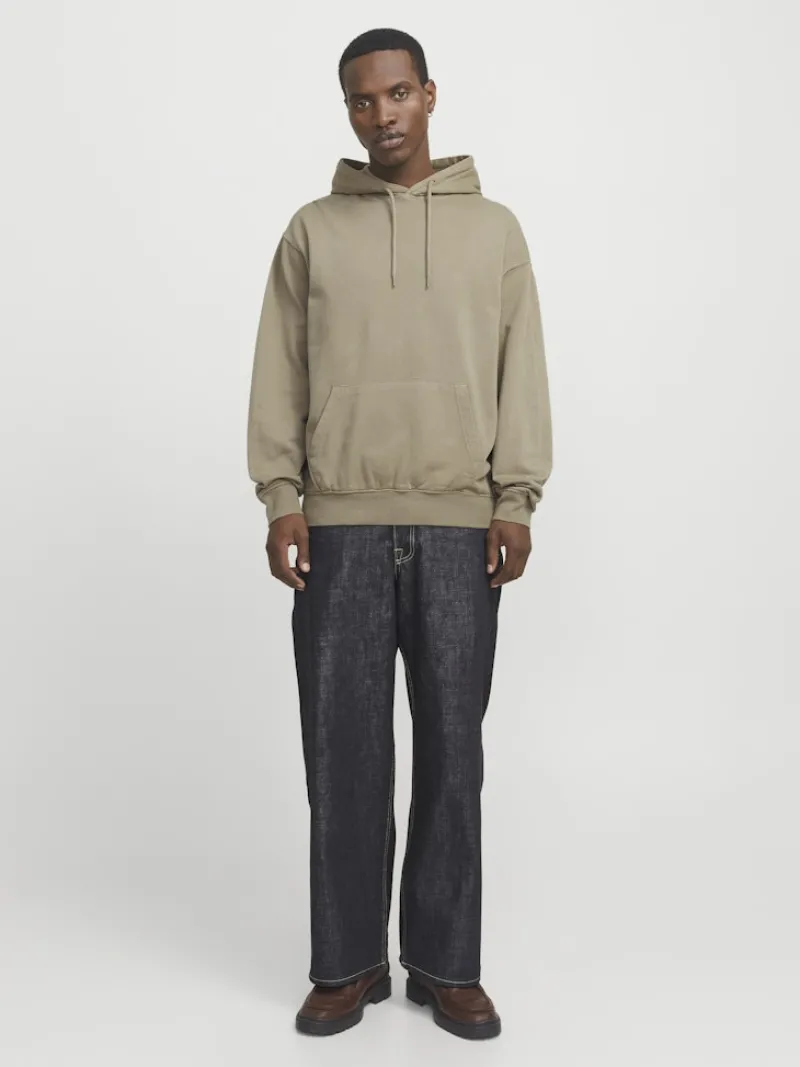 Jack & Jones Pullover & Sweatshirts*JJECHARGE FADED SWEAT HOOD NOOS Silver Sage