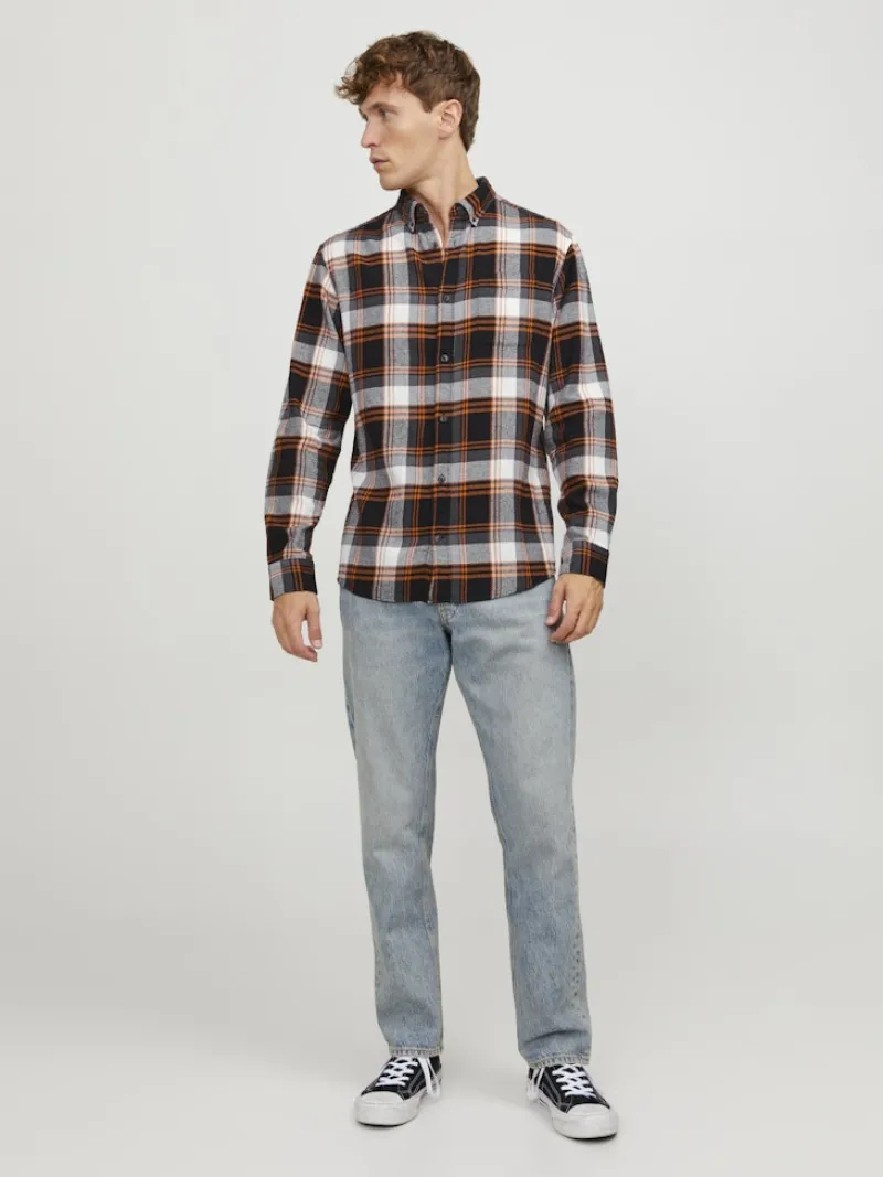 Jack & Jones Hemden*JJECLASSIC AUTUMN CHECK SHIRT LS SN hawaiian sunset