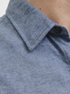 Jack & Jones Hemden*JJECLASSIC MELANGE SHIRT L/S NOOS faded denim