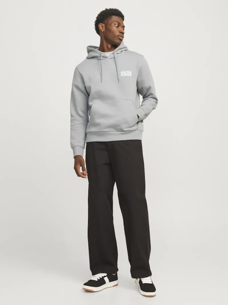 Jack & Jones Pullover & Sweatshirts*JJECORP LOGO SWEAT HOOD NOOS ultimate grey