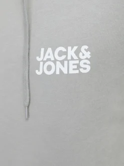 Jack & Jones Pullover & Sweatshirts*JJECORP LOGO SWEAT HOOD NOOS ultimate grey