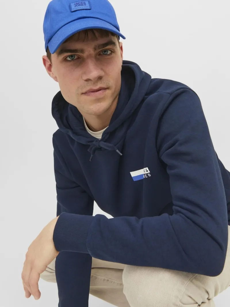 Jack & Jones Pullover & Sweatshirts*JJECORP LOGO SWEAT HOOD PLAY NOOS navy blazer1