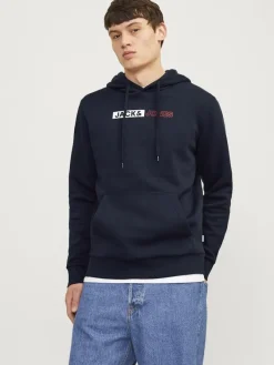 Jack & Jones Pullover & Sweatshirts*JJECORP LOGO SWEAT HOOD PLAY NOOS navy blazer2
