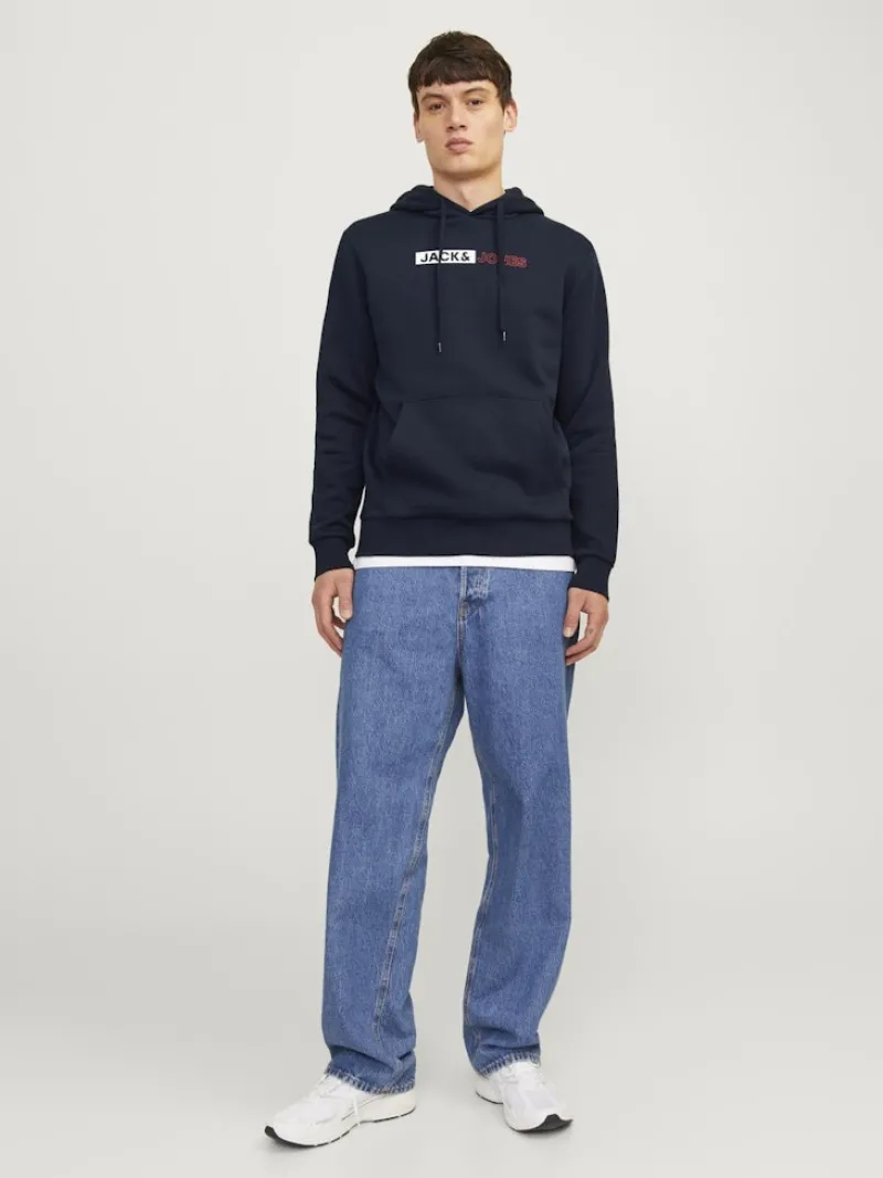 Jack & Jones Pullover & Sweatshirts*JJECORP LOGO SWEAT HOOD PLAY NOOS navy blazer2