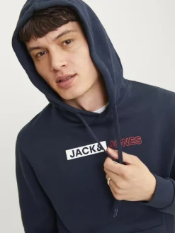 Jack & Jones Pullover & Sweatshirts*JJECORP LOGO SWEAT HOOD PLAY NOOS navy blazer2