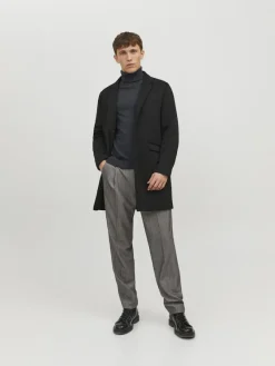 Jack & Jones Pullover & Sweatshirts*JJEEMIL KNIT ROLL NECK NOOS Dark Grey Melange