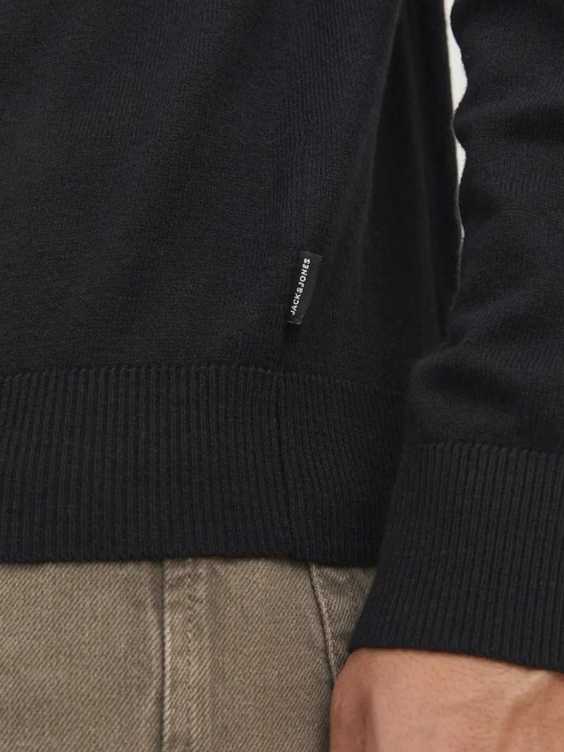 Jack & Jones Pullover & Sweatshirts*JJEEMIL KNIT ROLL NECK NOOS Black
