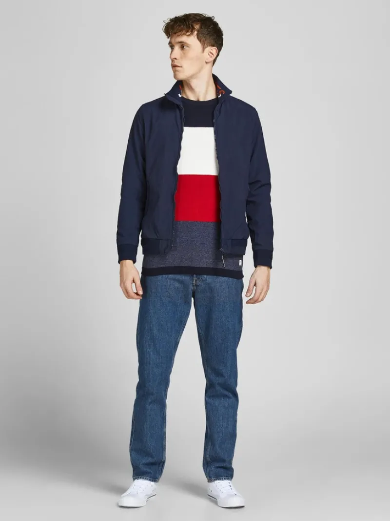 Jack & Jones Pullover & Sweatshirts*JJEGUSTAV KNIT CREW NECK NOOS true red