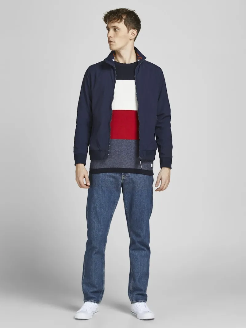 Jack & Jones Pullover & Sweatshirts*JJEGUSTAV KNIT CREW NECK NOOS true red