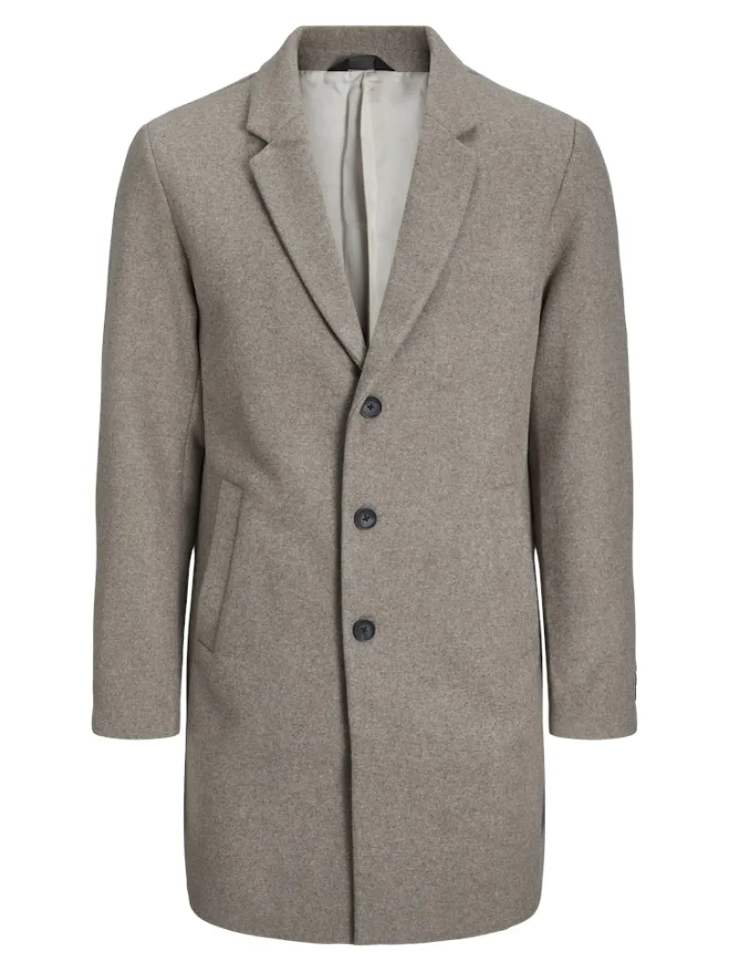 Jack & Jones Jacken*JJEHARRISON WOOL BLEND COAT SN greige