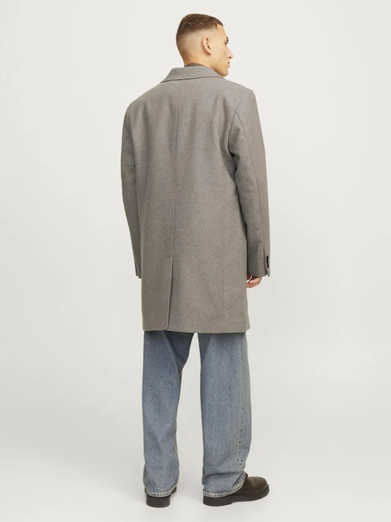 Jack & Jones Jacken*JJEHARRISON WOOL BLEND COAT SN greige
