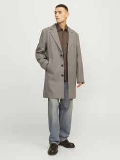 Jack & Jones Jacken*JJEHARRISON WOOL BLEND COAT SN greige