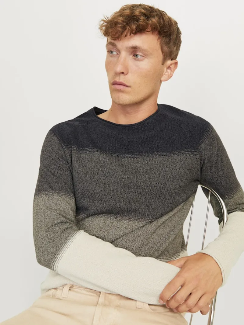 Jack & Jones Pullover & Sweatshirts|Big Boys*JJEHILL KNIT CREW NECK NOOS mulch2