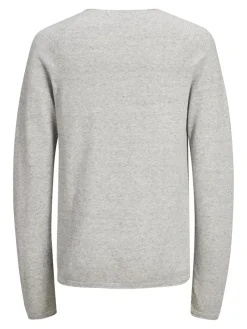 Jack & Jones Pullover & Sweatshirts|Big Boys*JJEHILL KNIT CREW NECK NOOS hellgrau1