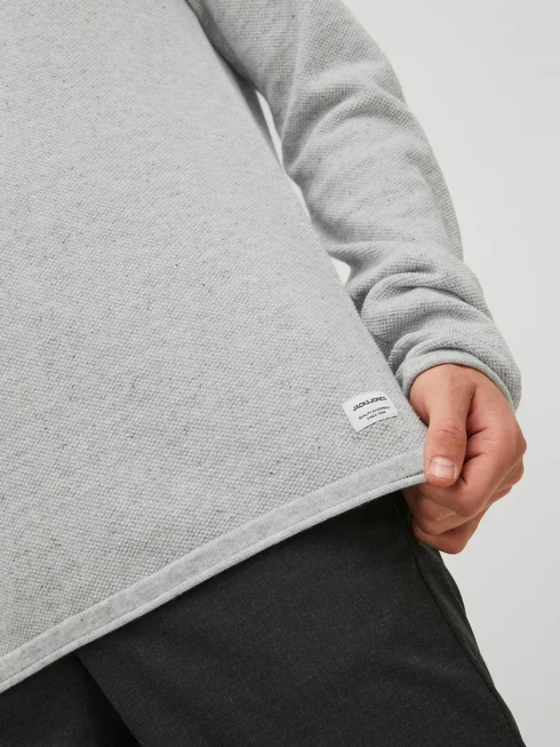 Jack & Jones Pullover & Sweatshirts|Big Boys*JJEHILL KNIT CREW NECK NOOS hellgrau1