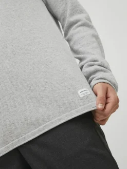Jack & Jones Pullover & Sweatshirts|Big Boys*JJEHILL KNIT CREW NECK NOOS hellgrau1