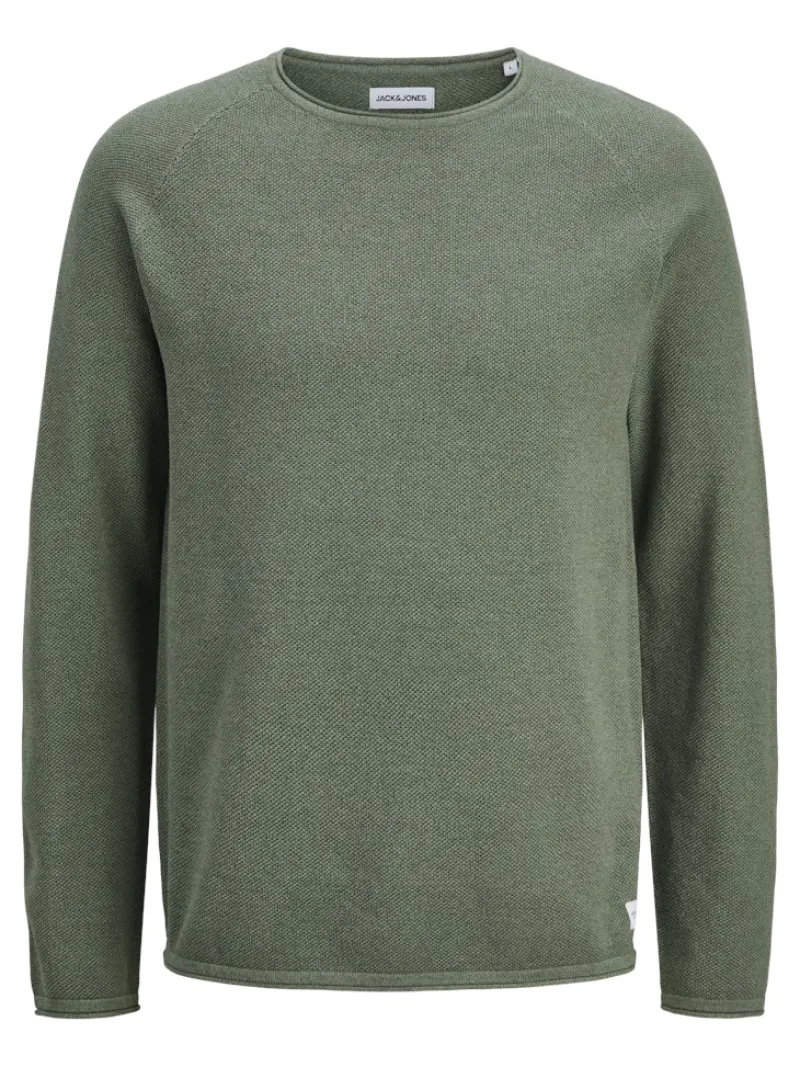 Jack & Jones Pullover & Sweatshirts|Big Boys*JJEHILL KNIT CREW NECK NOOS Laurel Wreath