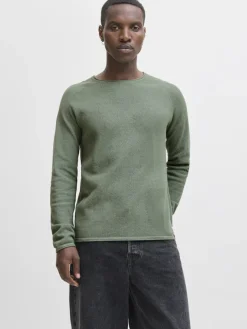 Jack & Jones Pullover & Sweatshirts|Big Boys*JJEHILL KNIT CREW NECK NOOS Laurel Wreath