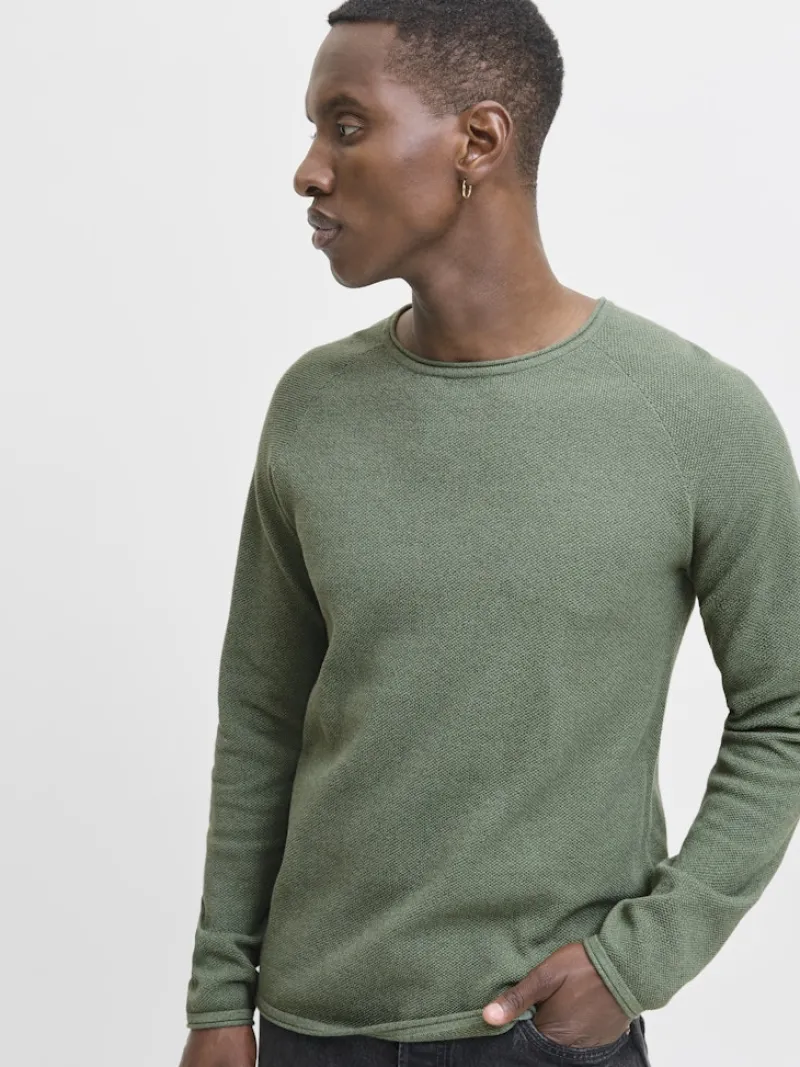 Jack & Jones Pullover & Sweatshirts|Big Boys*JJEHILL KNIT CREW NECK NOOS Laurel Wreath