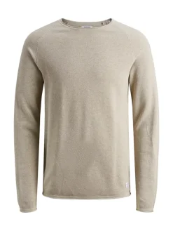 Jack & Jones Pullover & Sweatshirts|Big Boys*JJEHILL KNIT CREW NECK NOOS hellgrau2